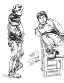 马超2012年速写优秀作品（28）