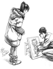 马超2012年速写优秀作品（30）