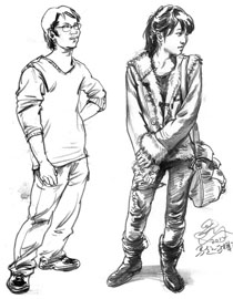 马超2012年速写优秀作品（41）