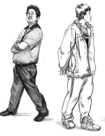 马超2012年速写优秀作品（42）