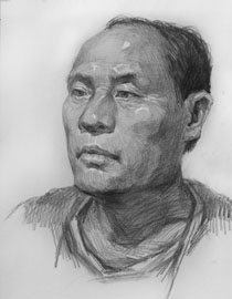 杭州素描老师葛畅2012年7月作品（2）
