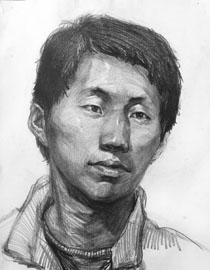 杭州素描老师葛畅2012年7月作品（6）