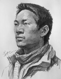 杭州素描老师葛畅2012年7月作品（8）
