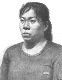 北京华艺名画室素描投稿作品11（学生）