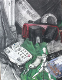 郑州极点画室色彩投稿作品13