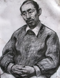 郑州极点画室素描投稿作品8