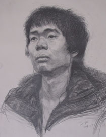 北京京美画室投稿作品9（素描头像）