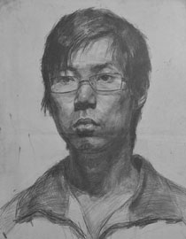 北京京美画室投稿作品14（素描头像）