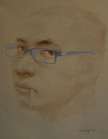 北京京美画室投稿作品12（素描头像）