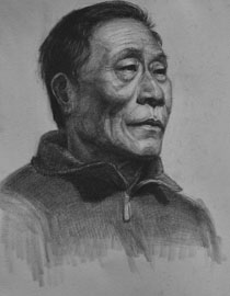 北京京美画室投稿作品18（素描头像）