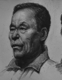 北京京美画室投稿作品19（素描头像）