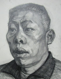 北京京美画室投稿作品20（素描头像）