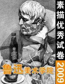 2009年鲁迅美术学院素描优秀试卷