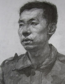2009年鲁迅美术学院素描优秀试卷1