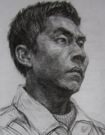 2009年鲁迅美术学院素描优秀试卷8