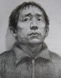 2009年鲁迅美术学院素描优秀试卷15
