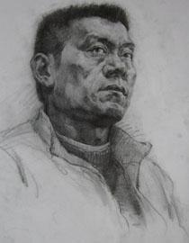 2009年鲁迅美术学院素描优秀试卷24