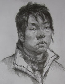 2009年鲁迅美术学院素描优秀试卷30