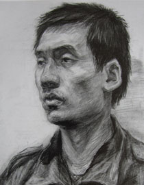 2009年鲁迅美术学院素描优秀试卷3