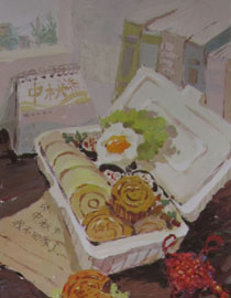 2012年清华大学美术学院色彩高分试卷34（设计）