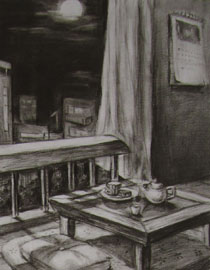 2012年清华大学美术学院素描高分试卷9（设计）