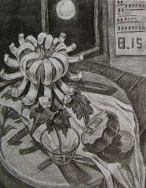 2012年清华大学美术学院素描高分试卷28（设计）