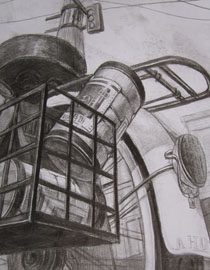 2012年清华大学美术学院素描高分试卷30（设计）
