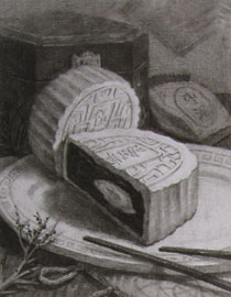 2012年清华大学美术学院素描高分试卷31（设计）