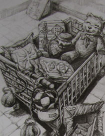 2012年清华大学美术学院素描高分试卷92（设计）