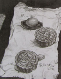 2012年清华大学美术学院素描高分试卷52（设计）