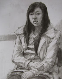 2012年清华大学美术学院素描高分试卷113（造型）