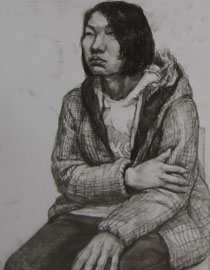2012年清华大学美术学院素描高分试卷128（造型）