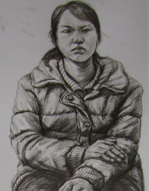 2012年清华大学美术学院素描高分试卷101（造型）