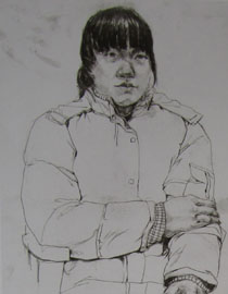2012年清华大学美术学院素描高分试卷103（造型）