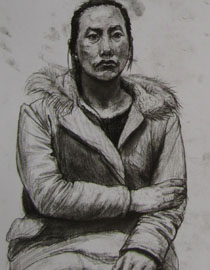 2012年清华大学美术学院素描高分试卷111（造型）