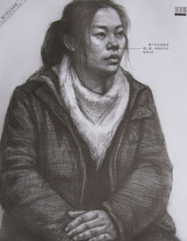 2012年中国美术学院素描优秀试卷26