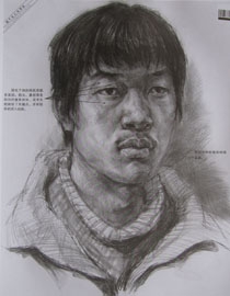 2012年中国美术学院素描优秀试卷55
