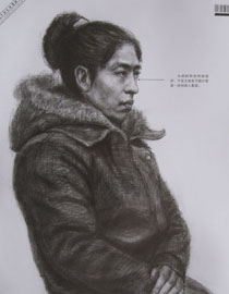 2012年中国美术学院素描优秀试卷54