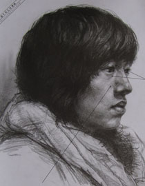 2012年中国美术学院素描优秀试卷33