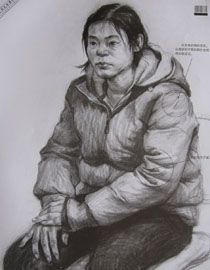 2012年中国美术学院素描优秀试卷40