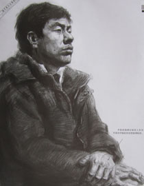 2012年中国美术学院素描优秀试卷44