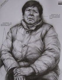 2012年中国美术学院素描优秀试卷46