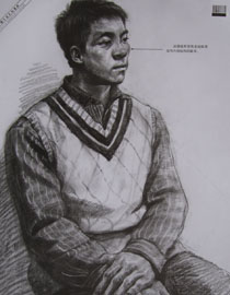 2012年中国美术学院素描优秀试卷48