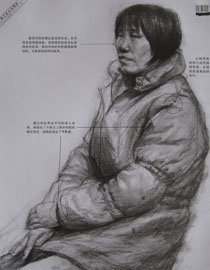 2012年中国美术学院素描优秀试卷47
