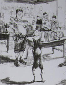 2013年清华大学美术学院造型艺术专业速写优秀试卷27
