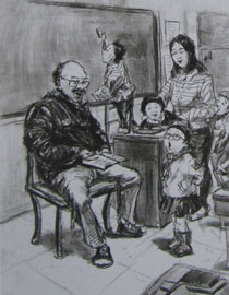 2013年清华大学美术学院造型艺术专业速写优秀试卷45
