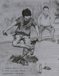 2013年清华大学美术学院造型艺术专业速写优秀试卷70