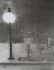 2013年清华大学美术学院艺术设计专业素描高分试卷6