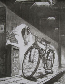 2013年清华大学美术学院艺术设计专业素描高分试卷22