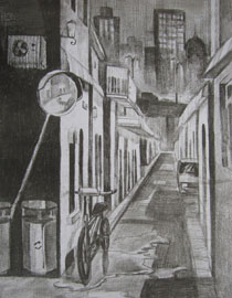 2013年清华大学美术学院艺术设计专业素描高分试卷27